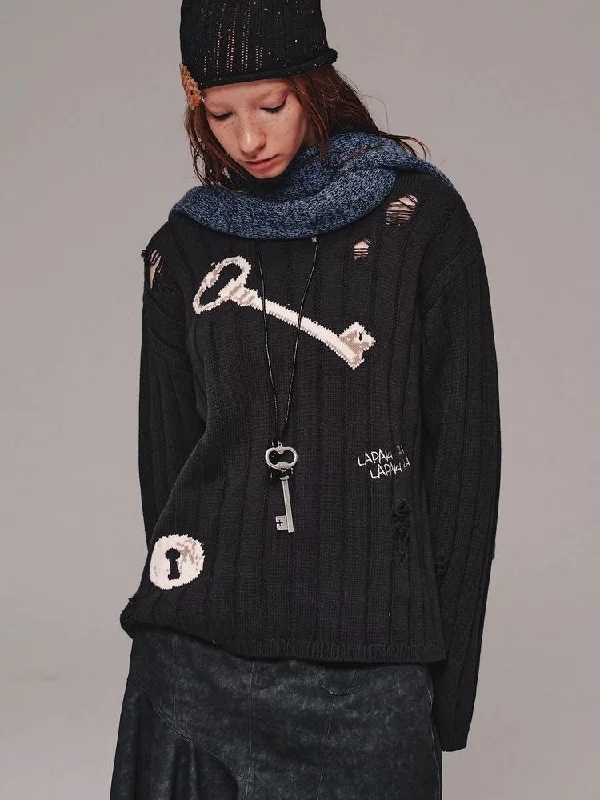 PUNK THICK NAVY SWEATER [S0000010126]