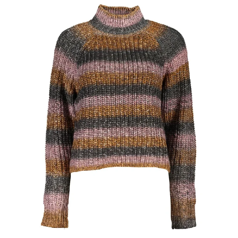 Exclusive Deal Desigual Chic Turtleneck Sweater with Contrast Women's Details