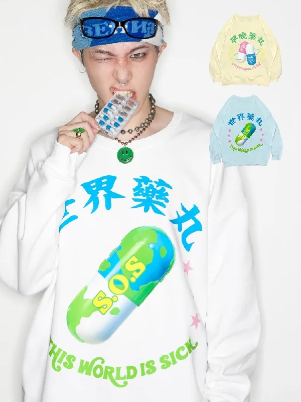 PILL LOOSE SWEATSHIRT [S0000010263]