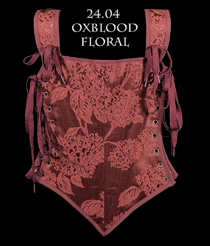 24.04 Oxblood Floral