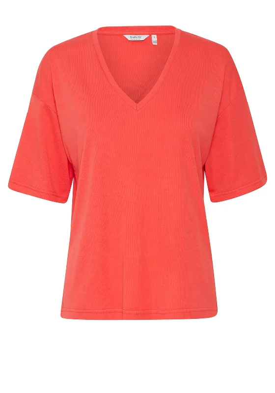 B.Young Rylie V-Neck T-Shirt, Cayenne