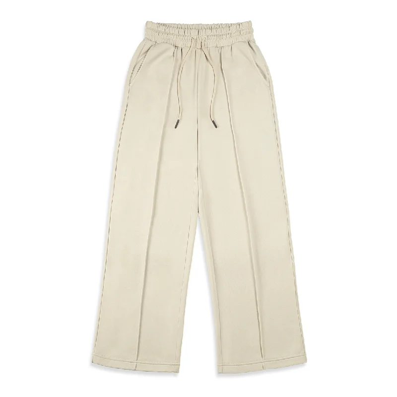 Pintuck Sweatpants Beige