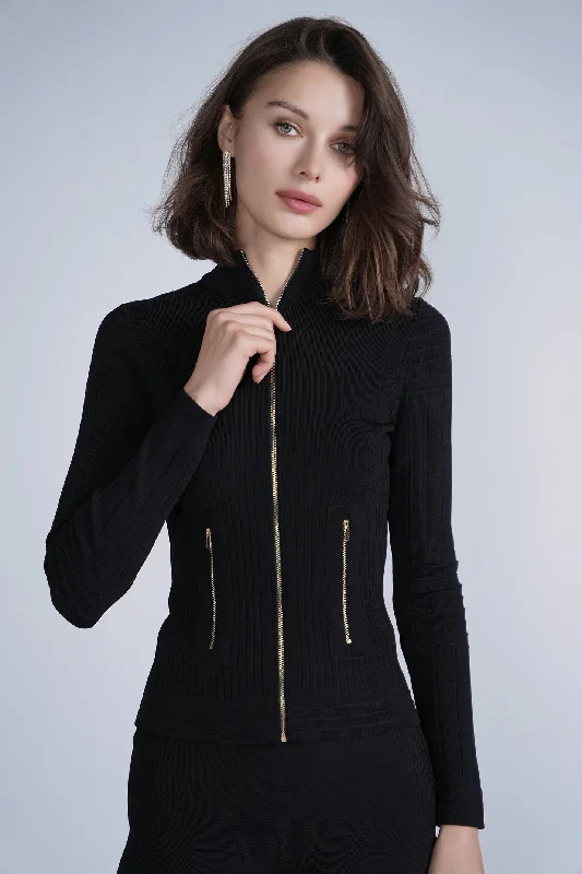 Weekend Deals That Dazzle Timeless Zipper Cardigan