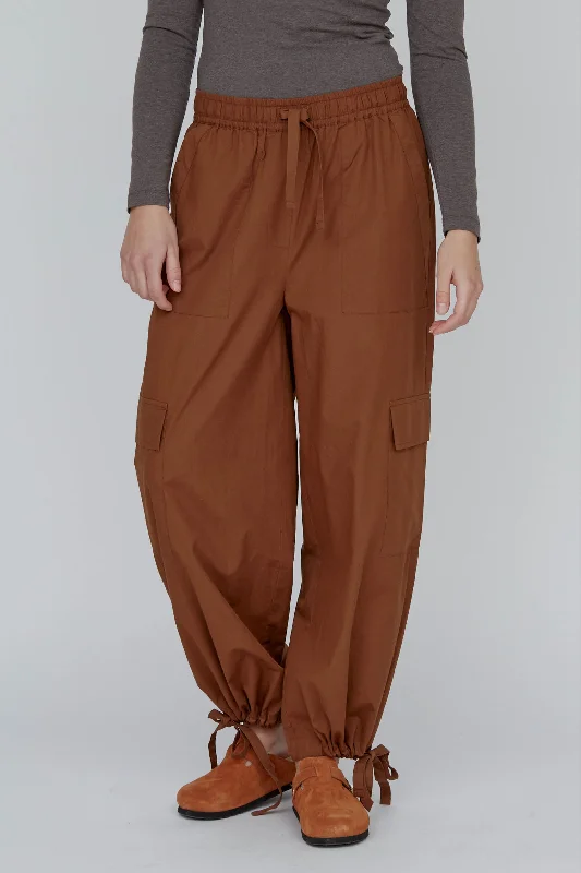 Tilde Loose Cargo Pants - Emperador