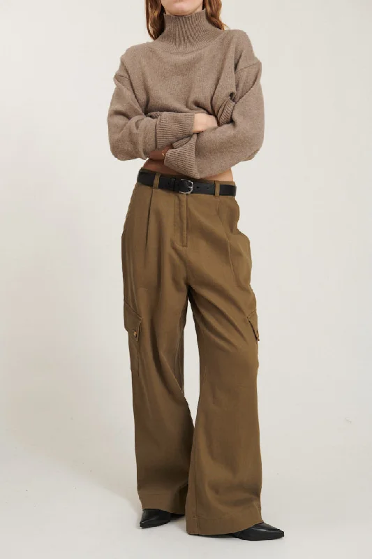 Creol Cargo Pants - Capers Green