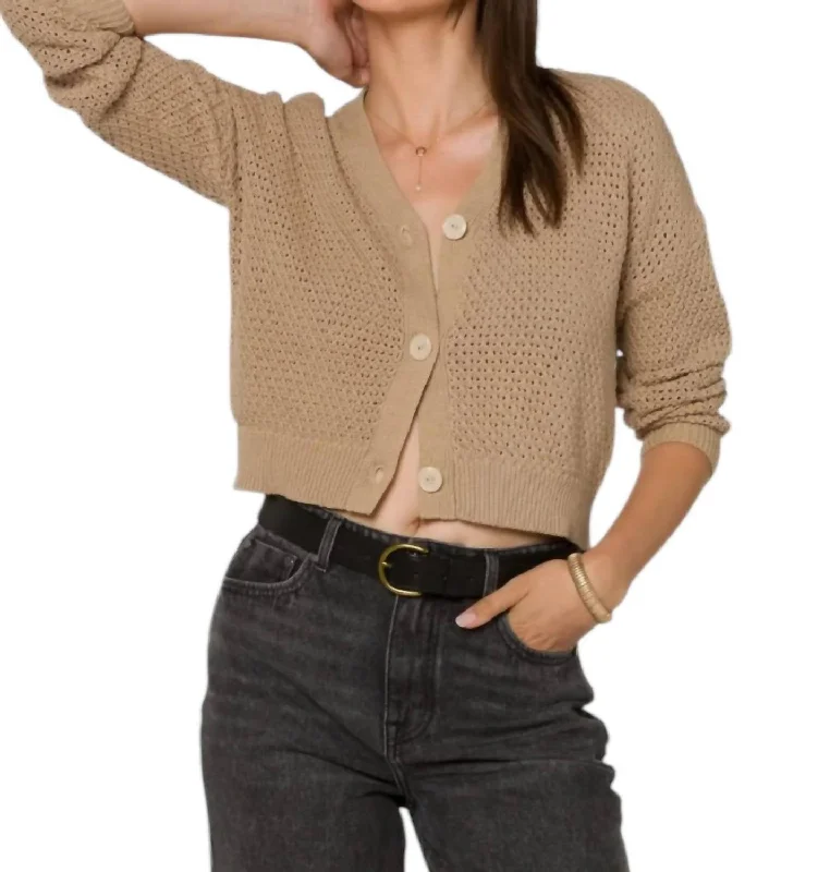 Grand Opening Sale Aris Sweater In Beige