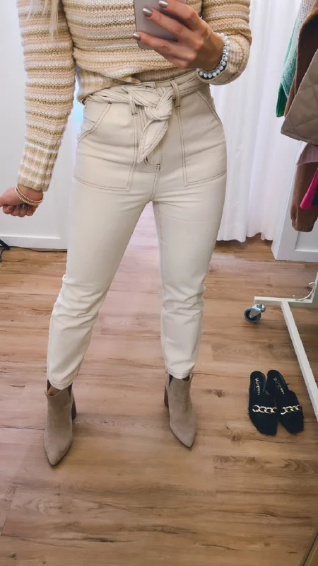 Mink Pink Logan Drill Pant - Final Sale 50% off in cart