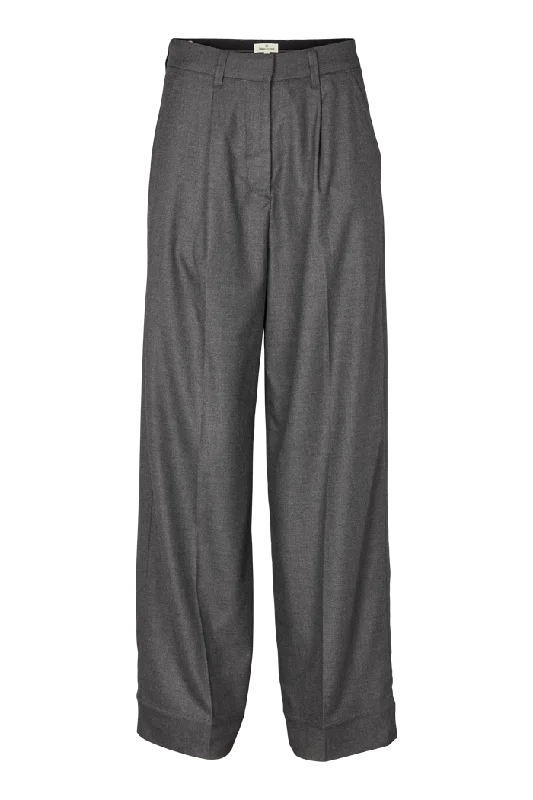 Marge Pants - Dark Grey Mel.