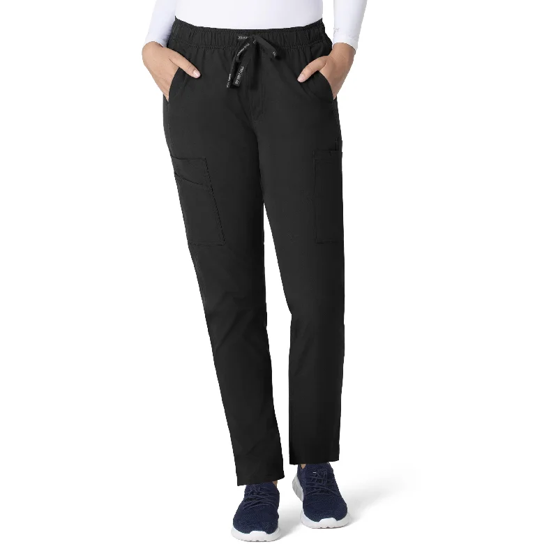 Carhartt Force Essentials Women's Straight Leg Scrub Pant - Black