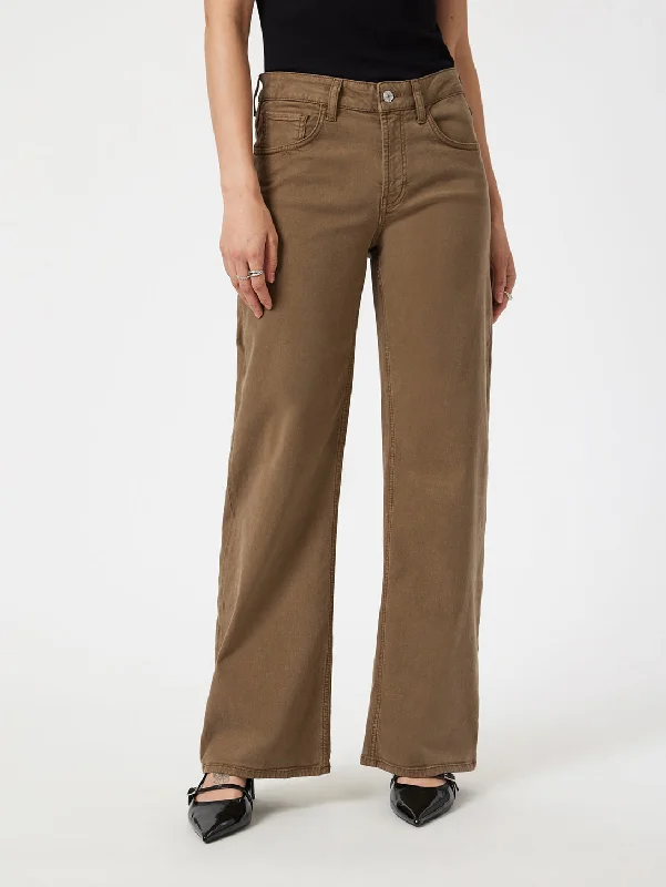 Alena Pant - Brindle Luxe Twill