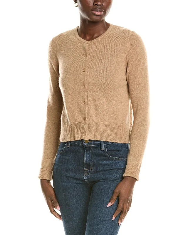 Super Bargain Forte Cashmere Cropped Cashmere Cardigan