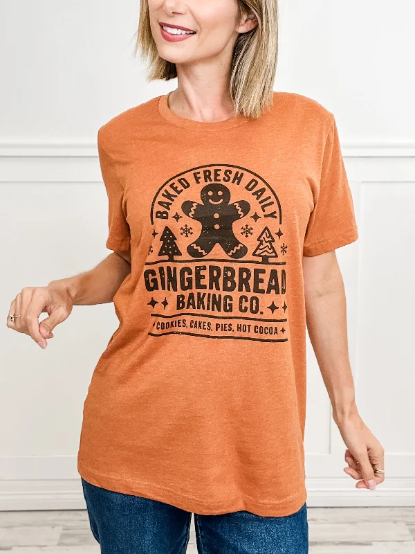 Baked Fresh Daily Gingerbread Baking CO Graphic Tee