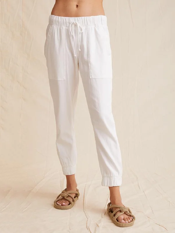 Pocket Jogger Pant - White