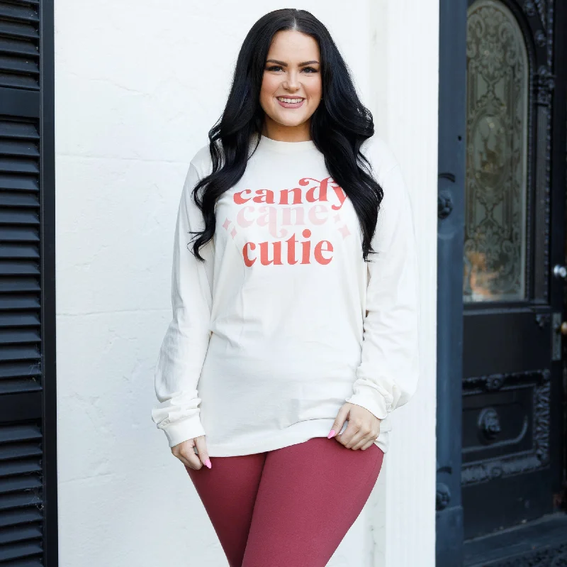 Candy Cane Cutie Top, Natural