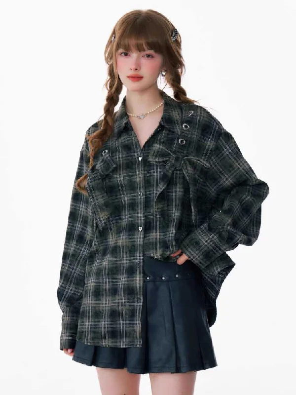 LOOSE PLAID SHIRT [S0000010165]